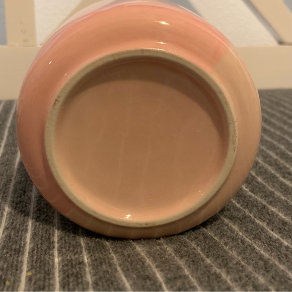 Small flower pot / pink porcelain/ceramic flower pot / flower pot home decor. - Picture 8 of 11